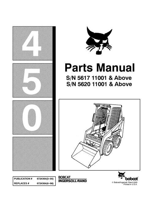 bobcat parts manuals online